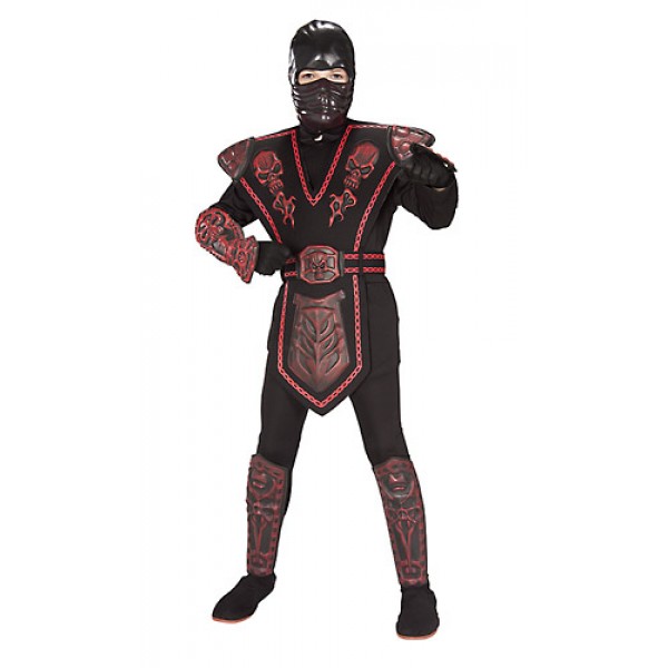Déguisement Red Warrior Ninja - parent-2878