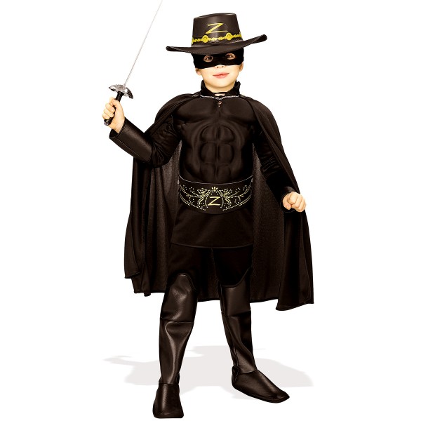 Déguisement Zorro™ Luxe 3D - Enfant - parent-2879