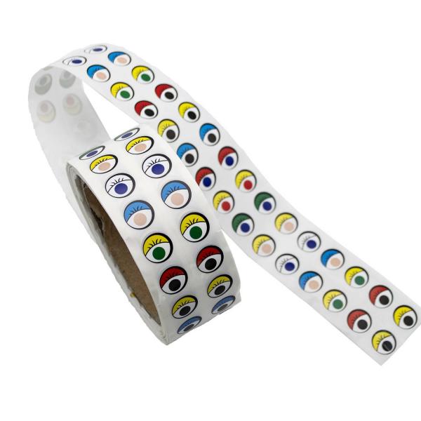 Juego de 2000 pegatinas de colores en rollo - Eduplay-370139