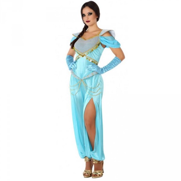 Arabian Princess Costume - Blue - Women - 61431-parent