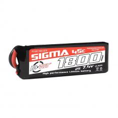  Batterie Li-Po - Sigma 45C - 1800 mAh - 2S1P - 7,4 V - XT-60