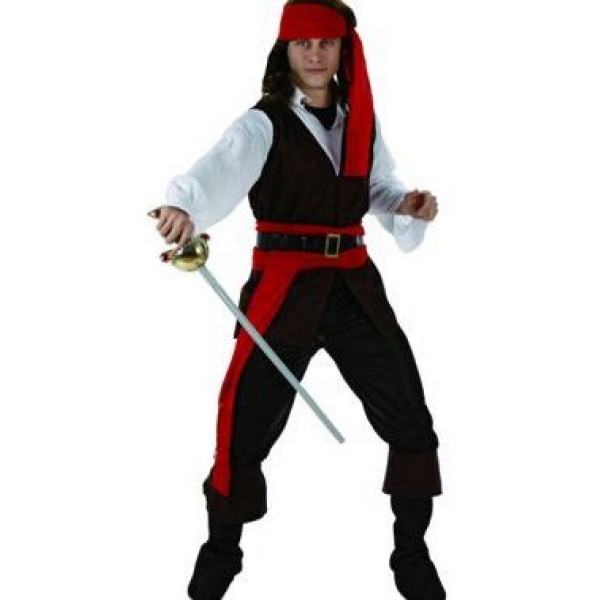 Pirate of the Deep Blue Costume - 70162-Parent