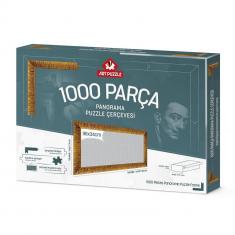 Puzzles con marco panorámico de 1000 piezas: Dorado