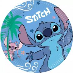 Set of 8 23 cm dinner plates - Stitch