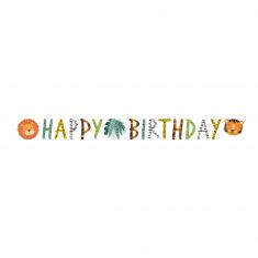 Get Wild Paper Letter Banner 180 x 15 cm