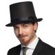 Miniature Chapeau Haut De Forme Byron Noir