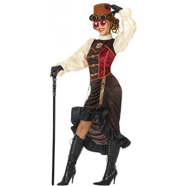 Disfraz Steampunk de Orient Express - Mujer - 53905-parent