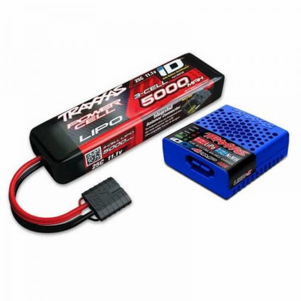 Pack chargeur USB-C 2985 et batterie Lipo 3S 11.1v 5000mah - Traxxas-2985-3S