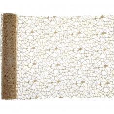 Lurex table runner - 3m - Halloween