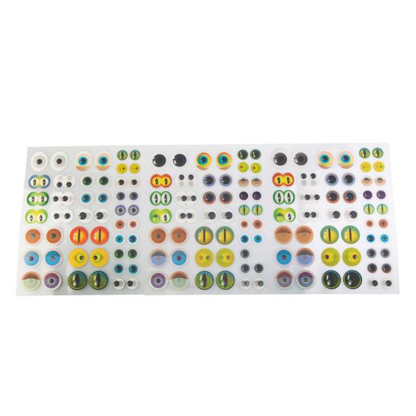 Ojos de colores 3D, juego de 144 - Eduplay-370178