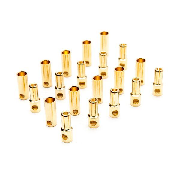 Gold Bullet Connector Set, 5.5mm (10) - DYNC0090
