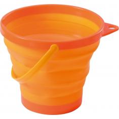 Seau pliable stable et pratique