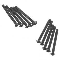 AXA121 - Hex Socket Button Head M3x30mm Noir (10)