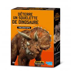 Grabe deinen Dinosaurier aus: Triceratops