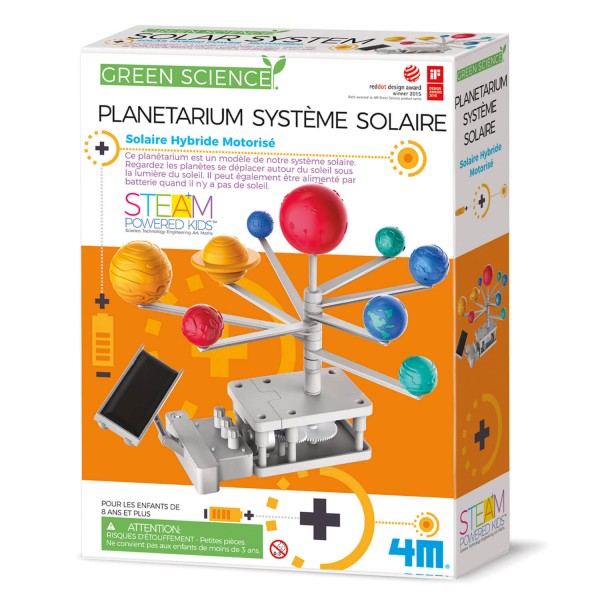 Kit de fabrication Green Science : Planètarium système solaire - Dam 4M-5663416