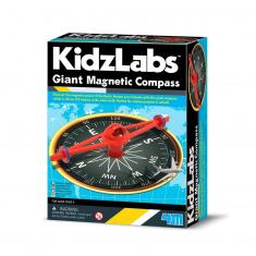 Kit educativo: Brújula magnética gigante