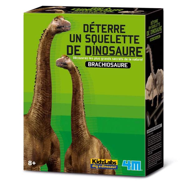 Déterre un squelette de Dinosaure : Le Brachiosaure - 4M-5663237