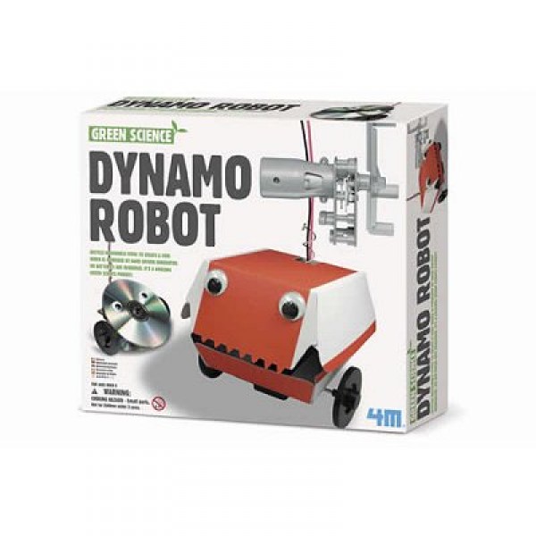 Kit création Green Science :  Dynamo robot - 4M-5603285