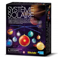 Kit de fabrication d'un mobile : Système solaire