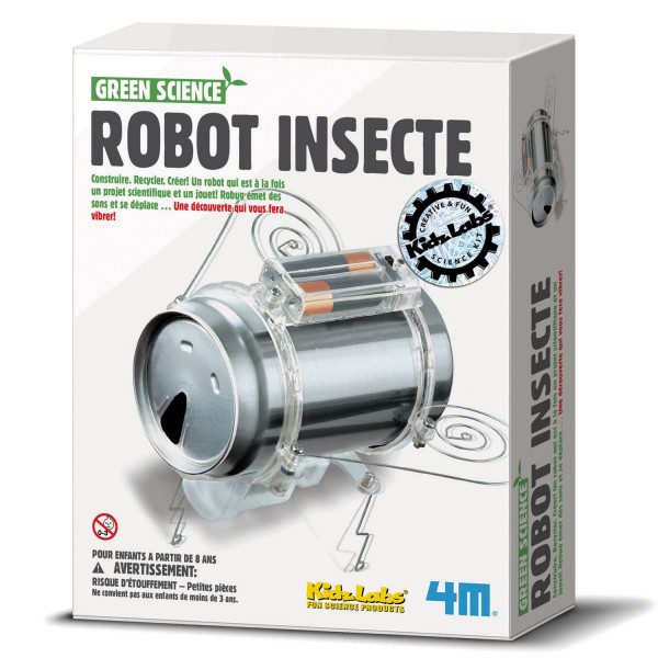 Kit de réalisation Green Science : Robot Insecte - 4M-5603266-5663266