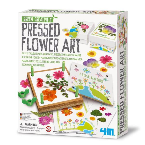 Kit green creativity Presse-fleur - 4M-5604567