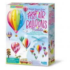 Peindre Votre Propre Mobile-Ballons à Air Chaud