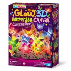 3D Butterfly Canvas Light-Up