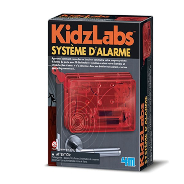 Kit de fabrication : La science de l'espionnage scientifique : Système d'alarme - Dam-5663246