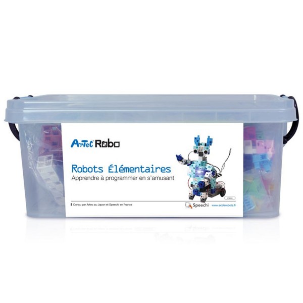 Kit de création et de programmation de robot Artec Robo : Robots élémentaires - Speechi-78504