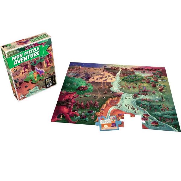 Mon puzzle aventure : Terre ocre - Blackrock-GAM053OC