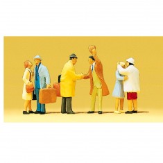 HO Modellbau: Figuren - Reunion-Szenen