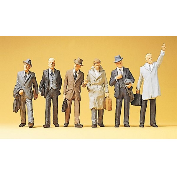 Modélisme HO : Figurines - Hommes d'affaires - Preiser-PR10381