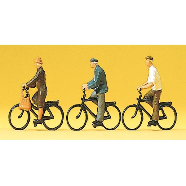 Modélisme HO : Figurines : Cyclistes - Preiser-PR10333