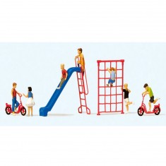 HO Modellbau: Figuren: Outdoor-Spiele mit Kindern
