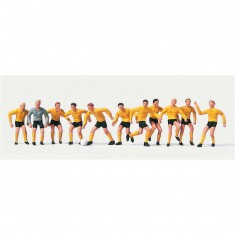 HO Model Building: Figures: Football Team Set