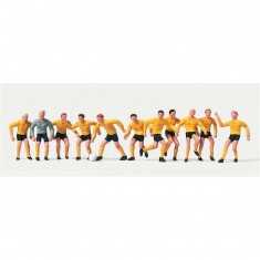 Modélisme HO : Figurines : Set Equipe de football