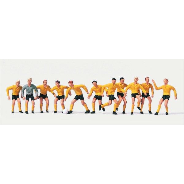 HO Model Building: Figures: Football Team Set - Preiser-PR10075