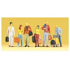 HO-Modellbau: Figuren: Reisende unterwegs