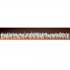 TT Model Making Figures : Railway personnel, passengers, passers-by