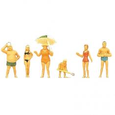 Modelismo N : Figurinas - A la playa
