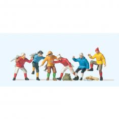 H0 Modelling: Mountaineers figures