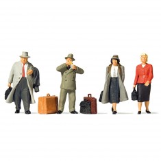 Modélisme HO : Figurine - Passager à la gare