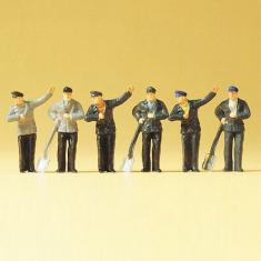 HO Modellbaufiguren: Gleispersonal