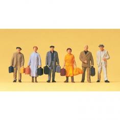 HO Model Making Figures: Travelers 