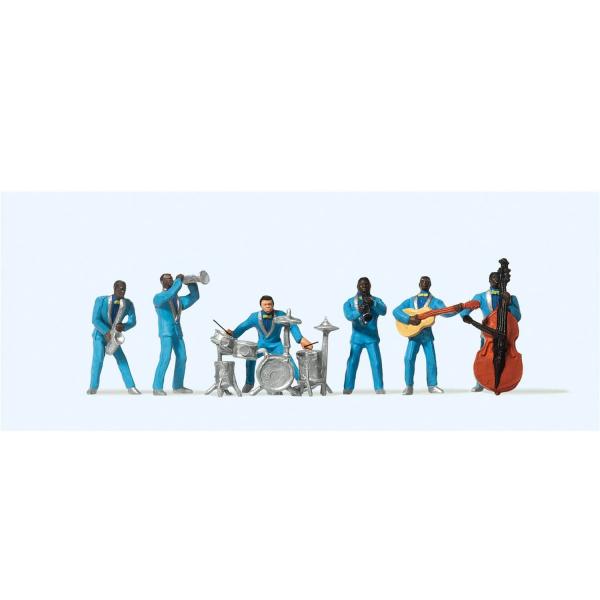 Modélisme HO figurines : Jazz band - Preiser-PR10112