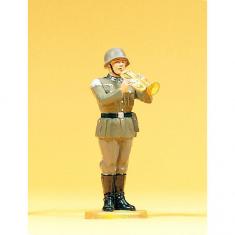 Figurine soldat Musicien debout 