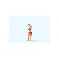 Personnage - Sauveteuse en action