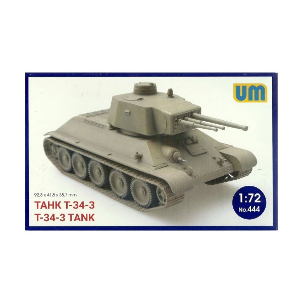 Maquette Char : Tahk T-34-3 - Universalmodel-UM72444