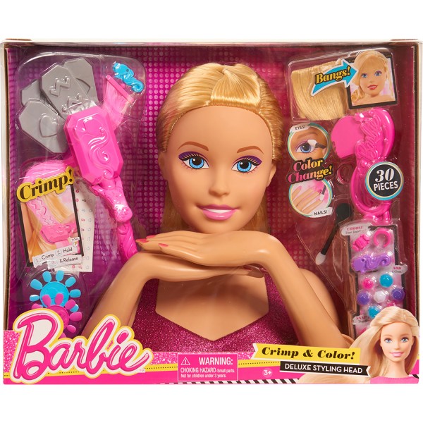 Tête à coiffer : Barbie Deluxe Styling Head - Giochi-BAR17