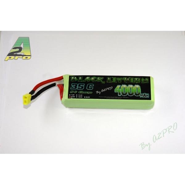 Black Lithium 4000mAh 35C 4S (399 grs) A2PRO XT60 - A2P-9400340